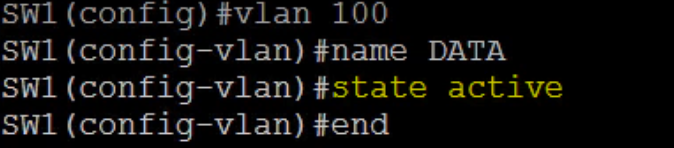 how to configure normal vlans