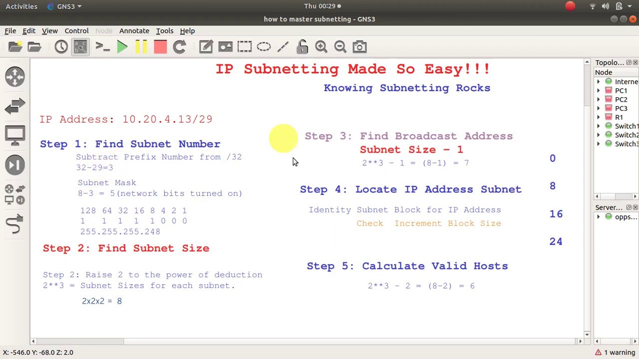 En todo el mundo Así llamado Posesión How to Calculate Subnet Mask from IP Address Step by Step - Expert Network  Consultant